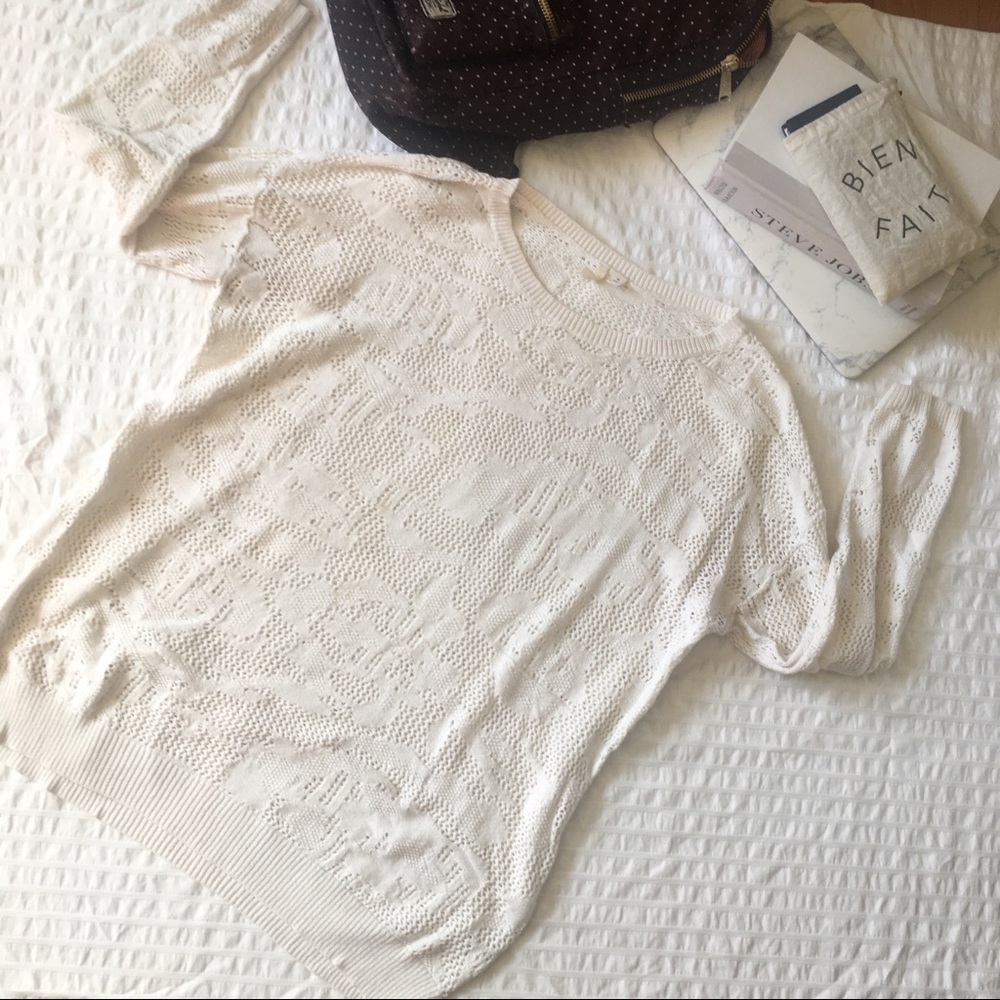 Cream Knit Sweater